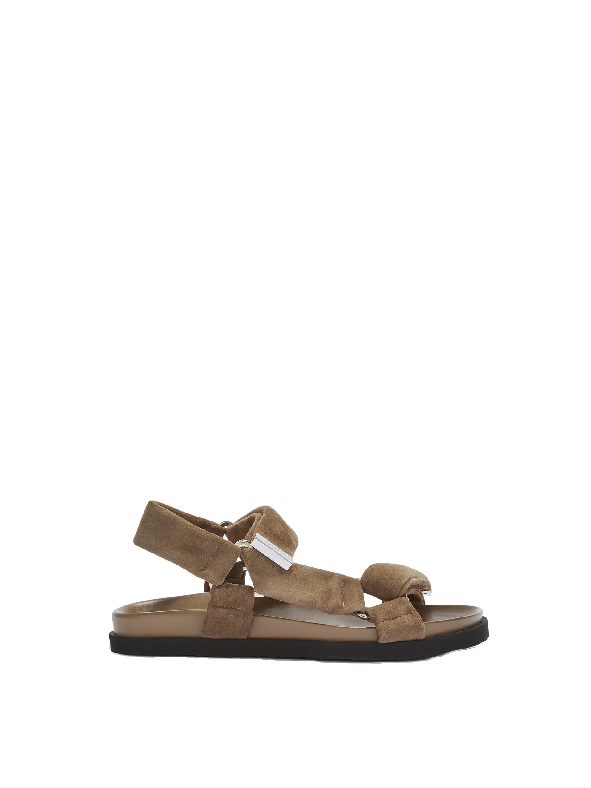 The Attico Salinas Flatform Sandals in Light Grey The Attico Salinas Flatform Sandals in Light Grey | Flats | Luxury Shoes
