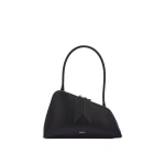 The Attico Sunrise Shoulder Bag in Black | Shoulder & Crossbody Bags | Luxury Shoes 