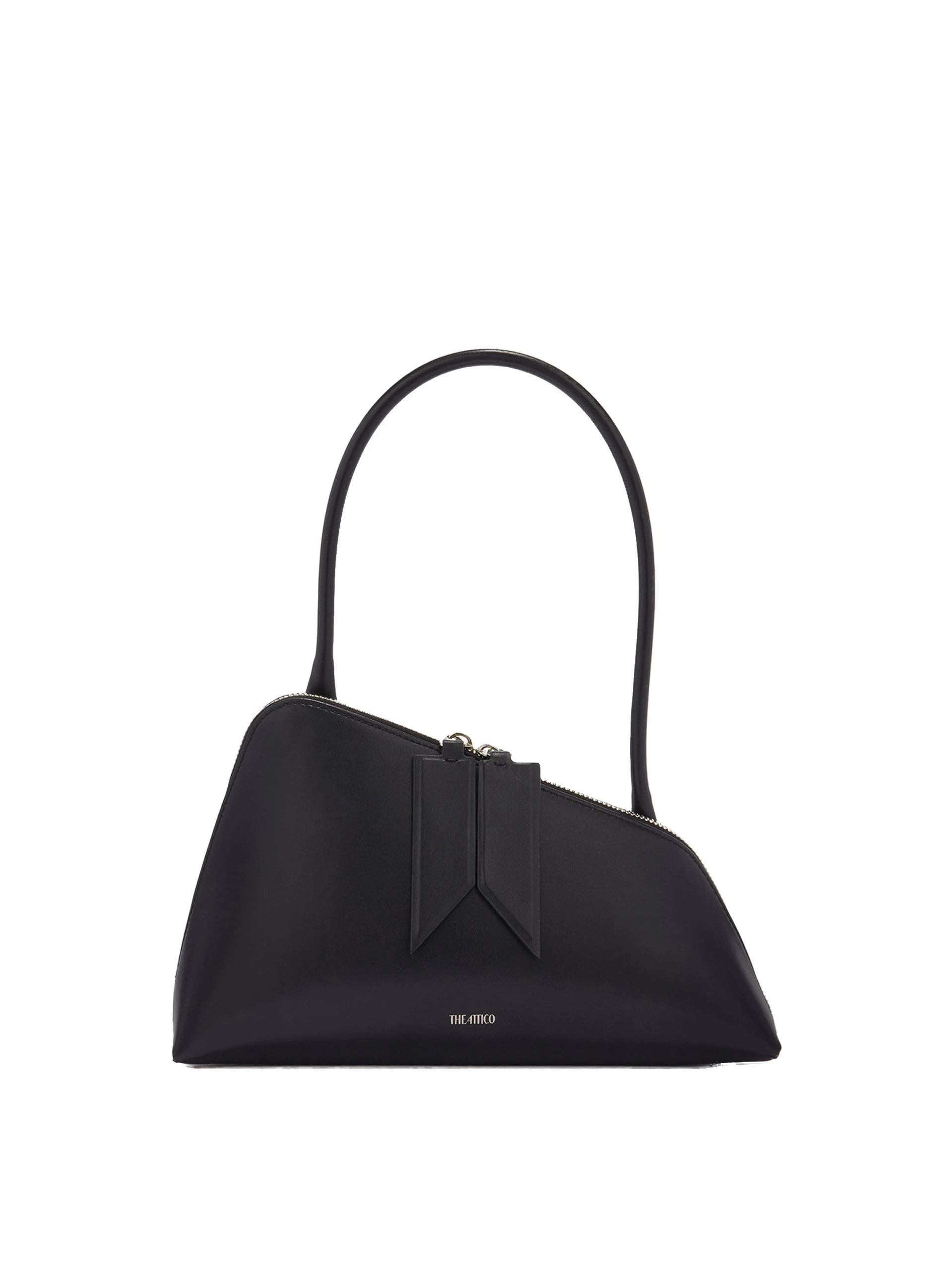 The Attico Sunrise Shoulder Bag in Black The Attico Sunrise Shoulder Bag in Black | Shoulder & Crossbody Bags | Luxury Shoes