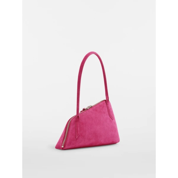 The Attico Sunrise Shoulder Bag in Cyclamen | Shoulder & Crossbody Bags | Luxury Shoes 