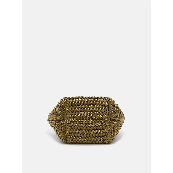 The Attico Via dei Giardini 15 Tote Bag in Military Green | Totes & Top-Handle Bags | Luxury Shoes 