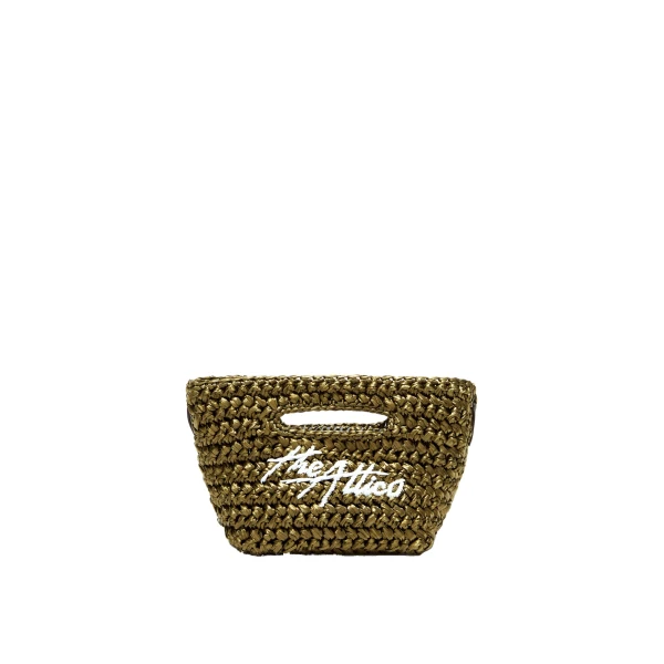 Via dei Giardini 15 Tote Bag in Military Green