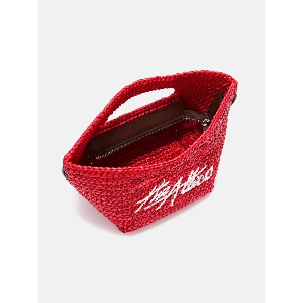 The Attico Via dei Giardini 15 Tote Bag in Red | Totes & Top-Handle Bags | Luxury Shoes 
