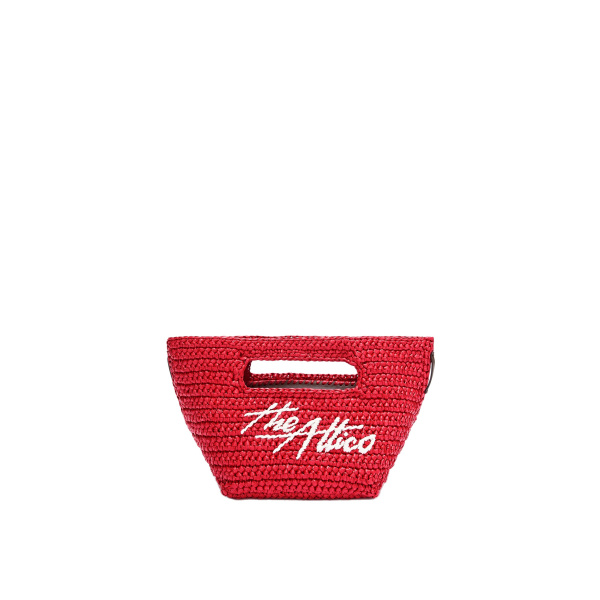 The Attico Via dei Giardini 15 Tote Bag in Red | Totes & Top-Handle Bags | Luxury Shoes 