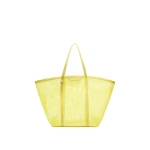The Attico Via del Mare Tote Bag in Yellow | Totes & Top-Handle Bags | Luxury Shoes 
