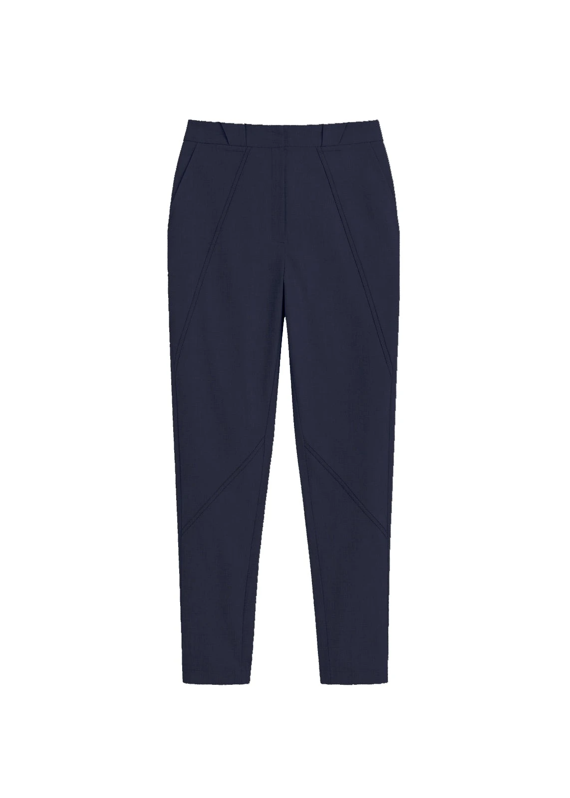 The Frankie Shop Dune Panelled Pants in Navy | Pants | Luxury Shoes The Frankie Shop Dune Panelled Pants in Navy
