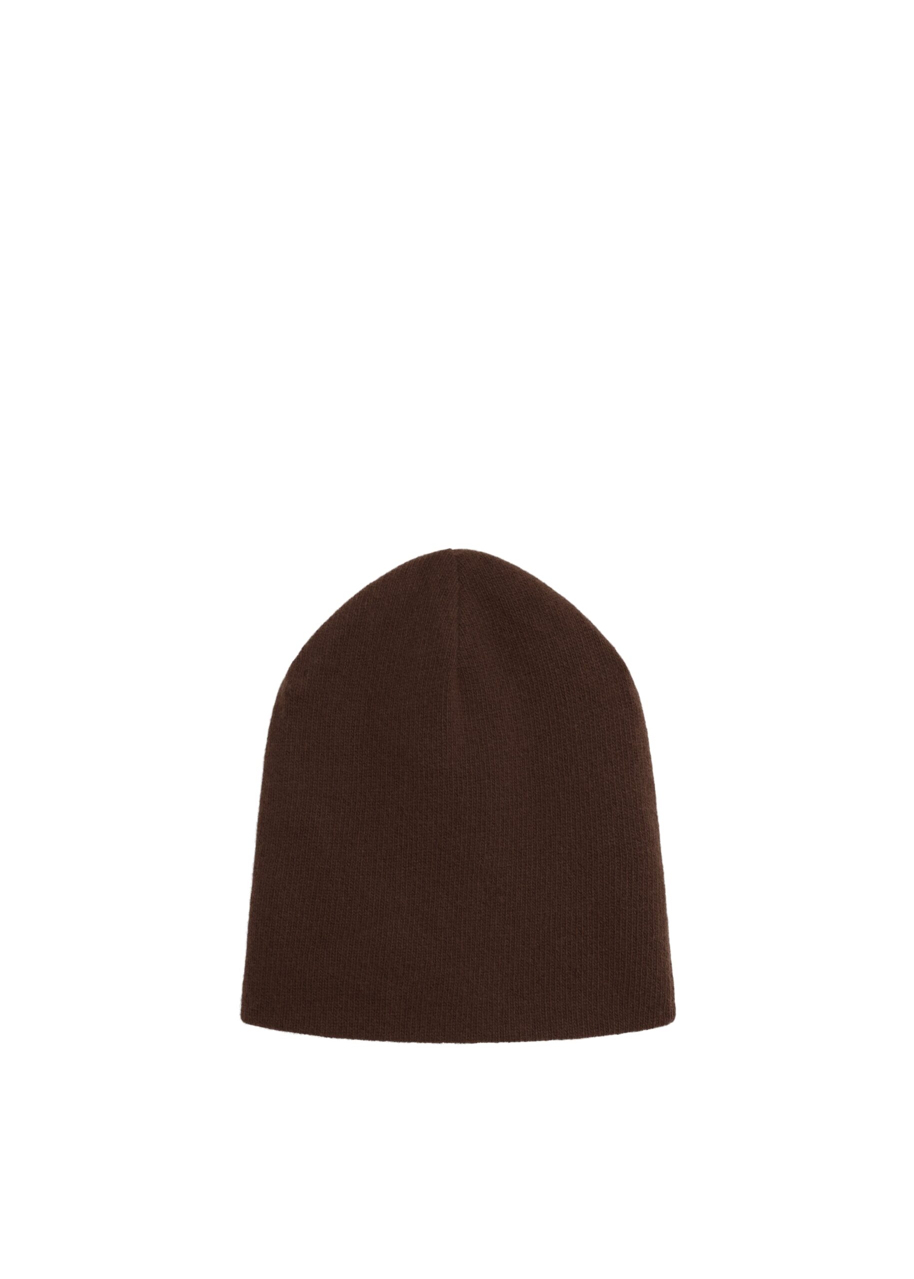The Frankie Shop Inko Cashmere Beanie in Brown | Hats | Luxury Shoes The Frankie Shop Inko Cashmere Beanie in Brown