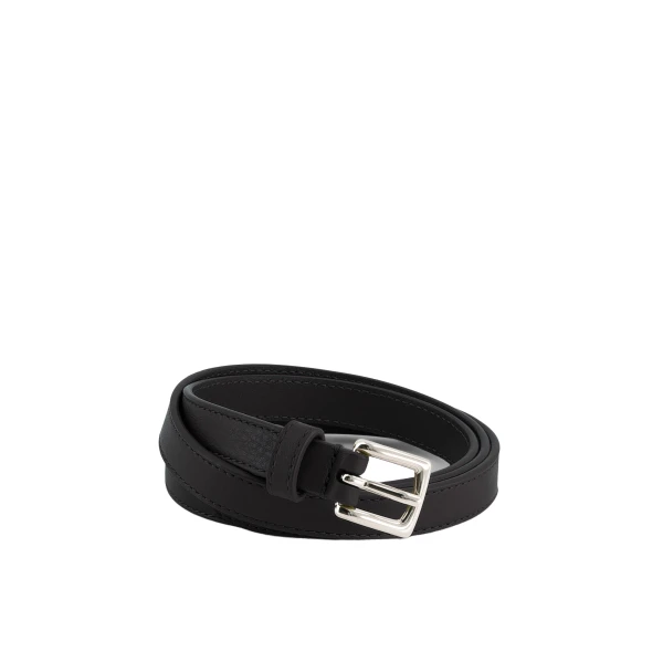 Jessie Leather Belt in Black