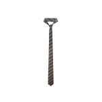 The Frankie Shop Lene Tie in Brown Multi Stripe