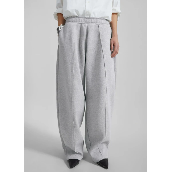 The Frankie Shop Mirra Sweatpants in Grey, view 3