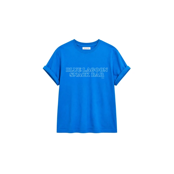 TFS Blue Lagoon Snack Bar T-Shirt in Blue Mix
