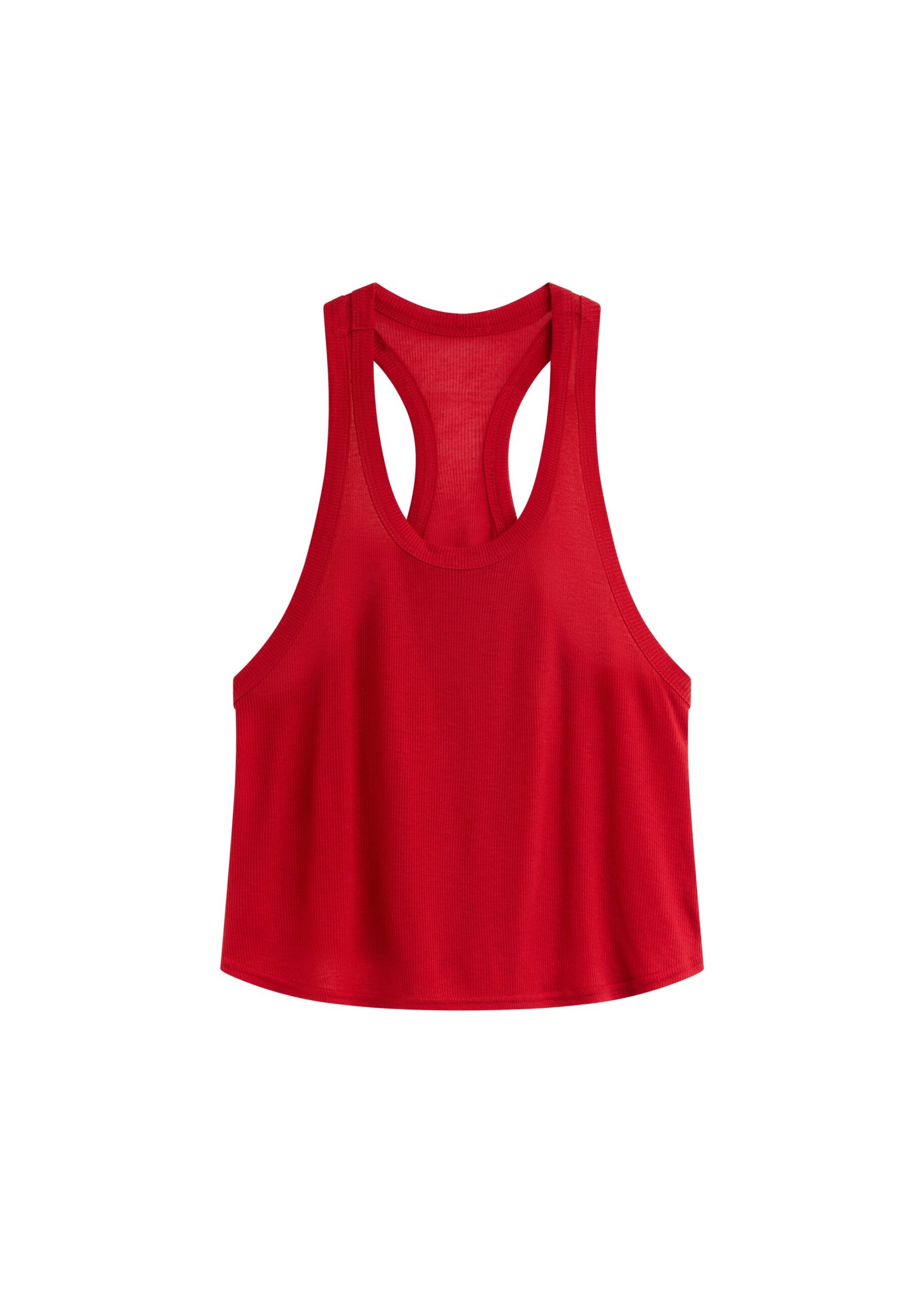 The Frankie Shop Tolfa Soft Tank Top in Red | Tops | Luxury Shoes The Frankie Shop Tolfa Soft Tank Top in Red