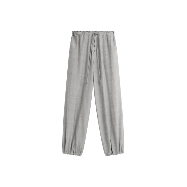 Vimont Balloon Pants in Taupe Melange