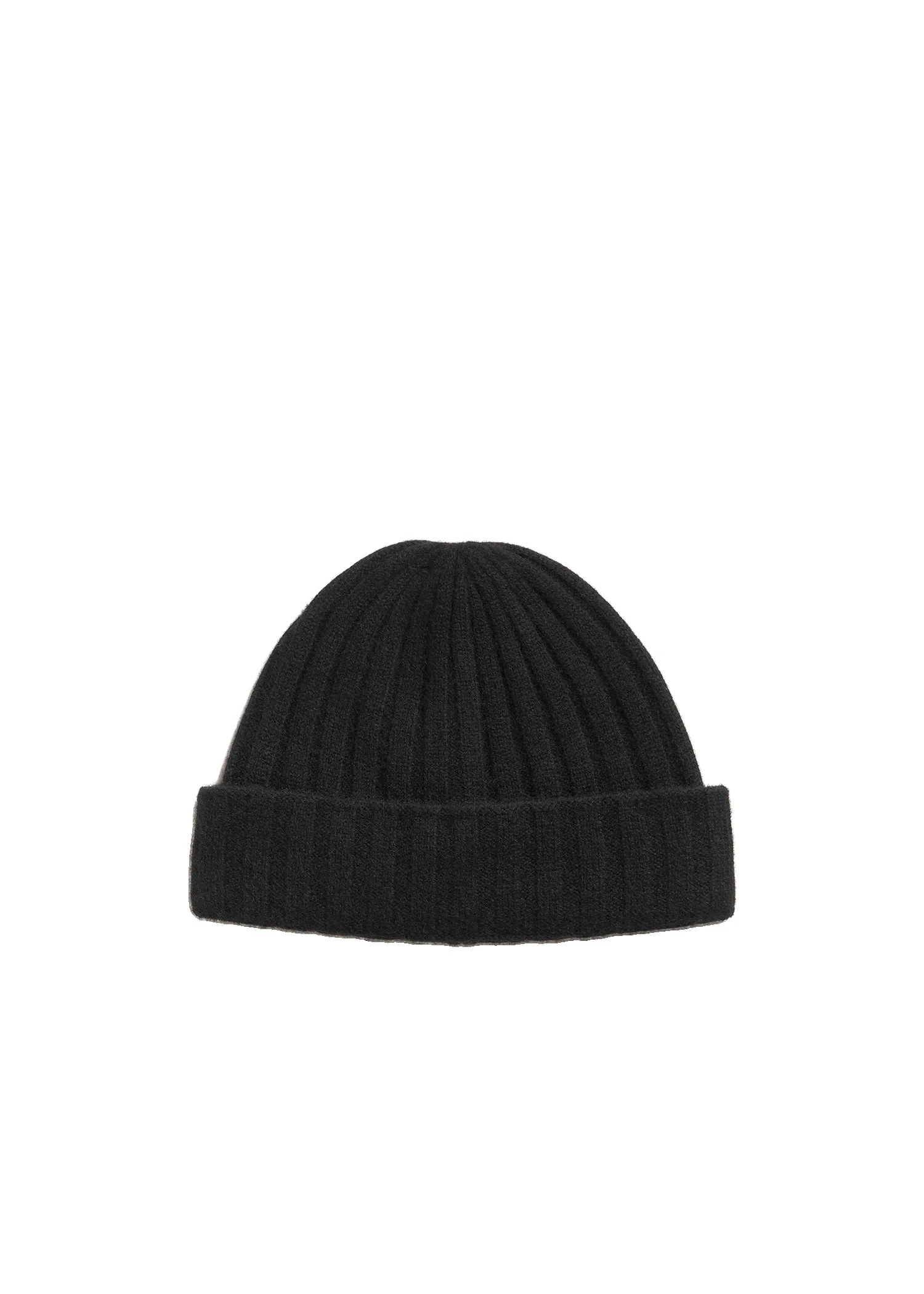 Cashmere beanie in Black
