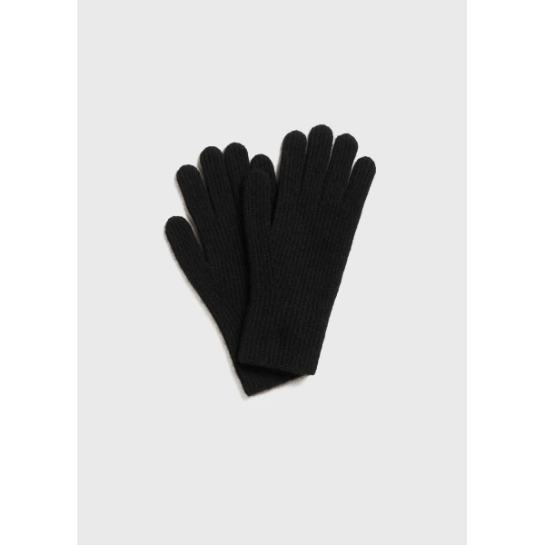 Toteme Cashmere gloves in Black, view 3
