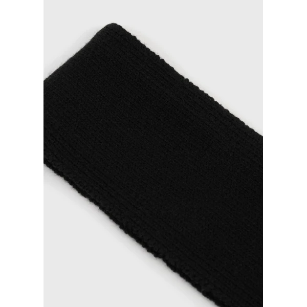 Toteme Cashmere headband in Black, view 3