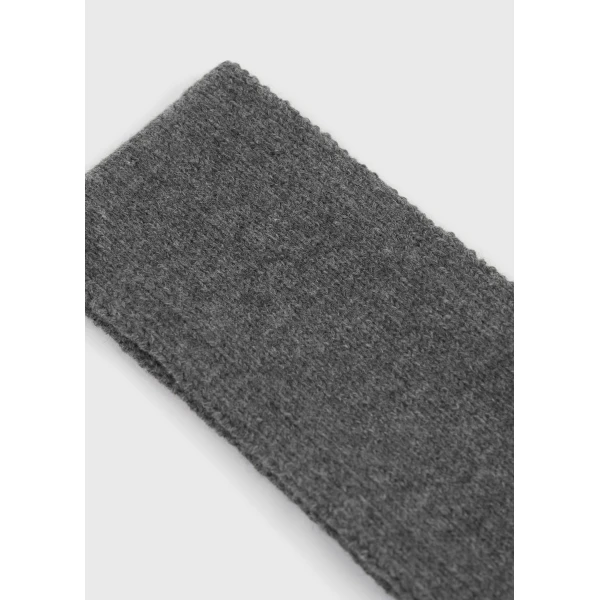 Toteme Cashmere headband in Grey mélange, view 5