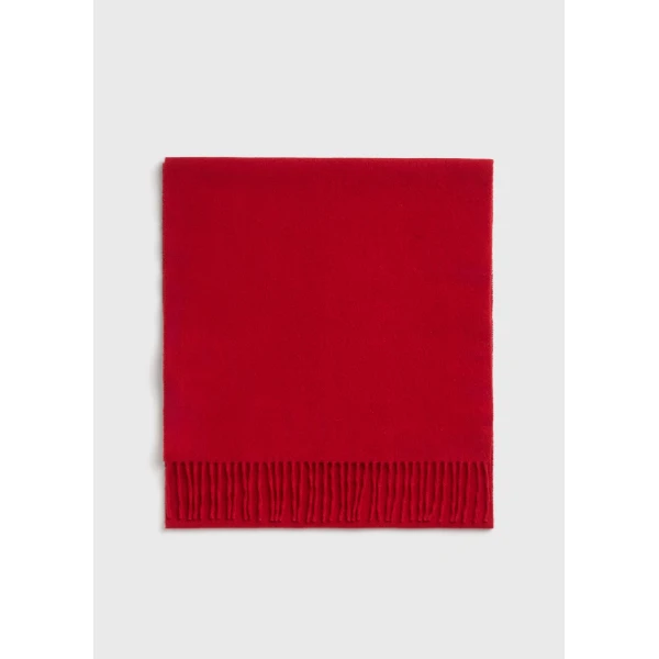 Toteme Cashmere scarf in Red, view 4