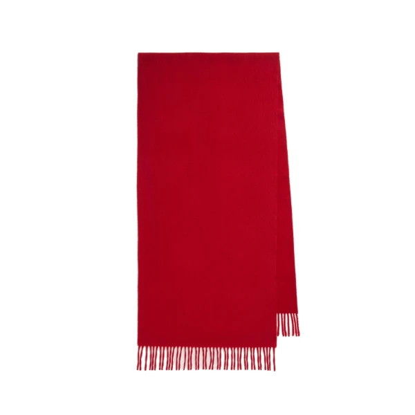 Cashmere scarf in Red