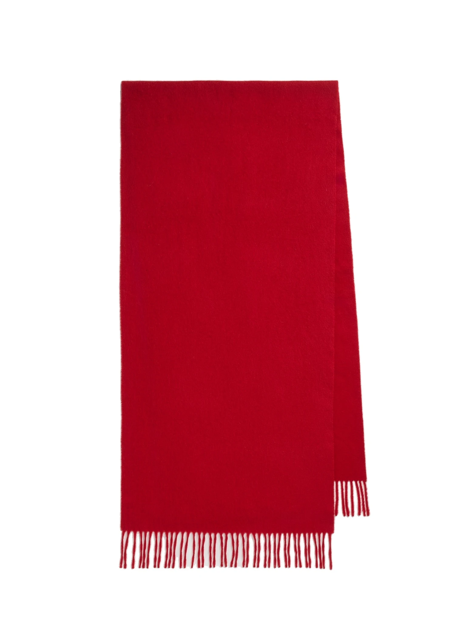 Cashmere scarf in Red