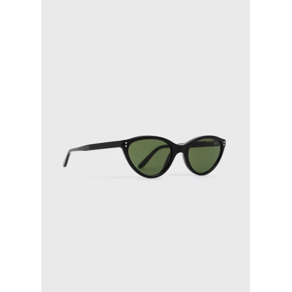 Toteme Cateye sunglasses in Black, view 4