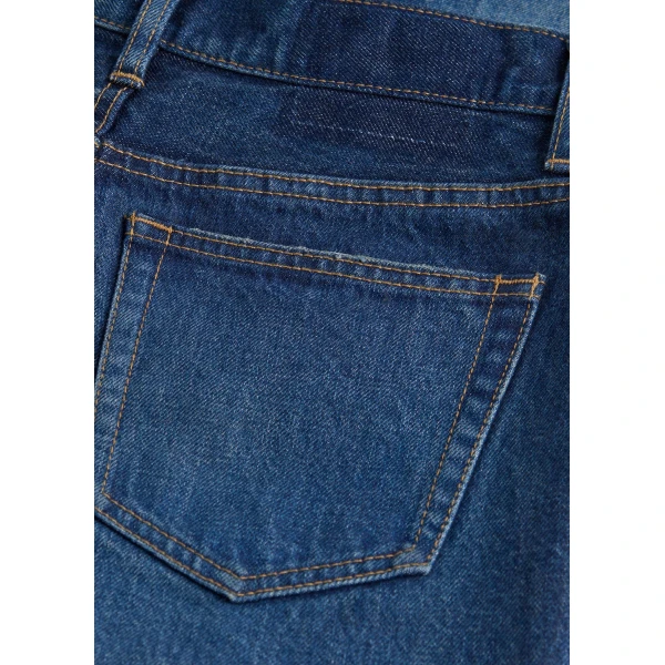 Toteme Classic slim denim full length in Faded blue, view 6
