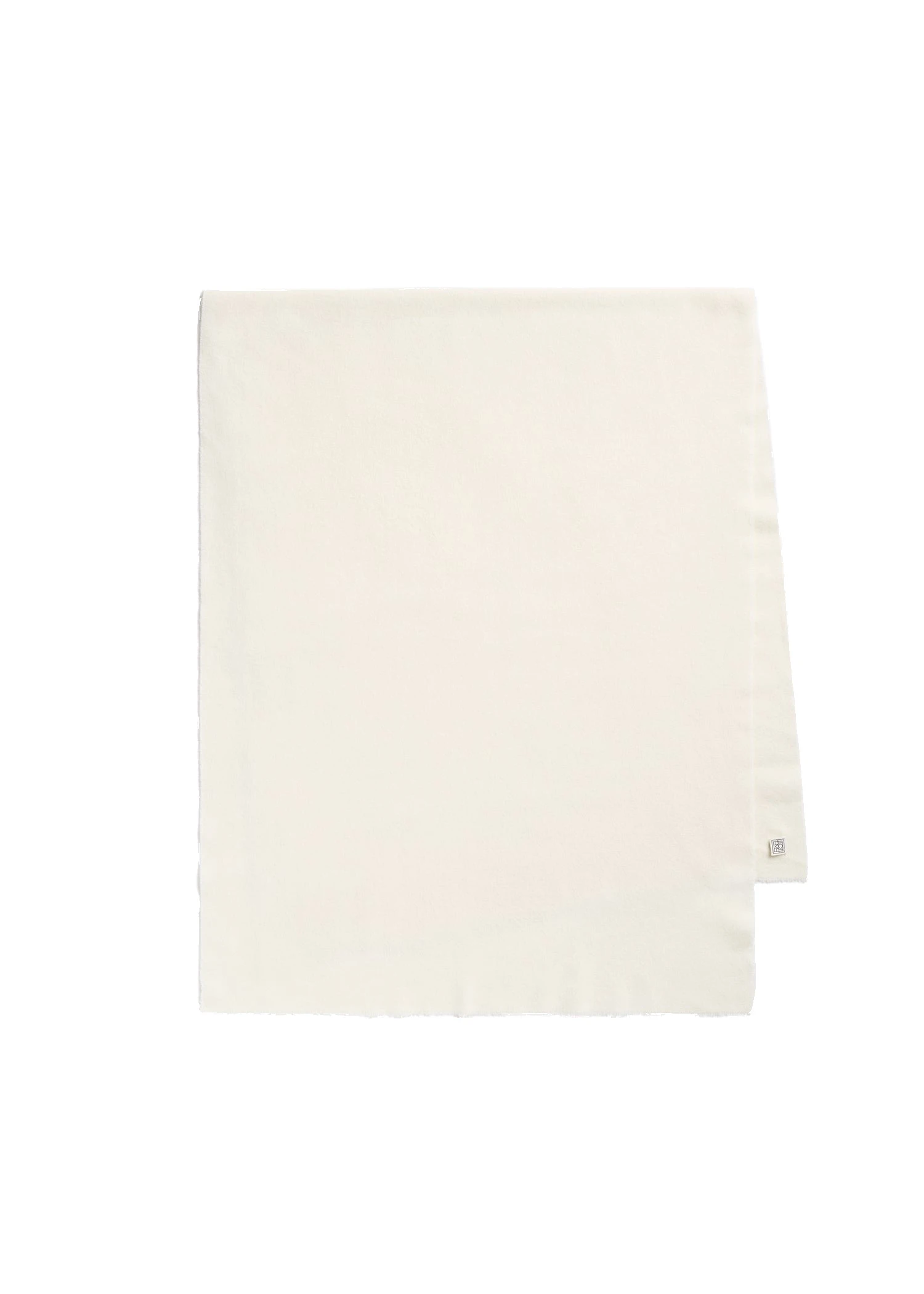 Classic winter scarf in Off-white