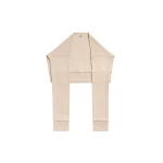 Toteme Jersey sleeve scarf in Ecru