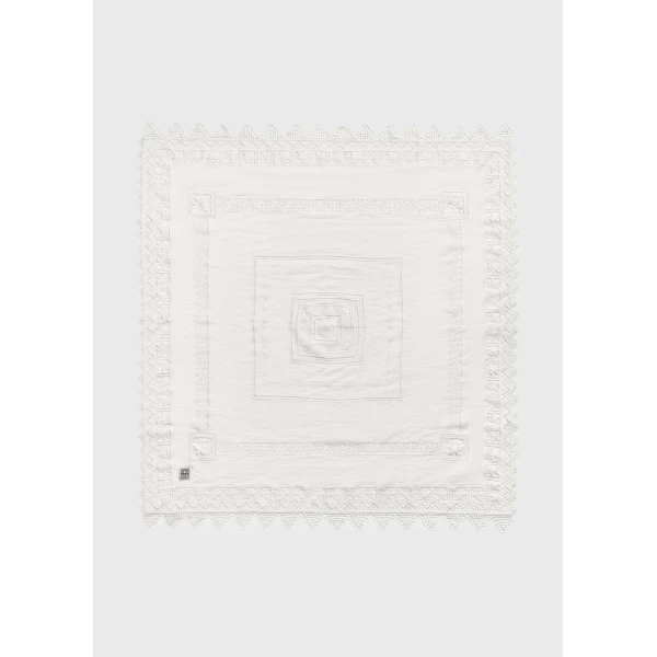 Toteme Lace scarf in White, view 6