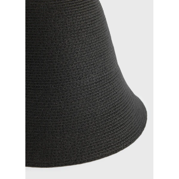 Toteme Paper sun hat in Black, view 5