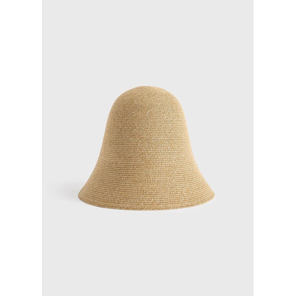 Toteme Paper sun hat in Honey, view 6