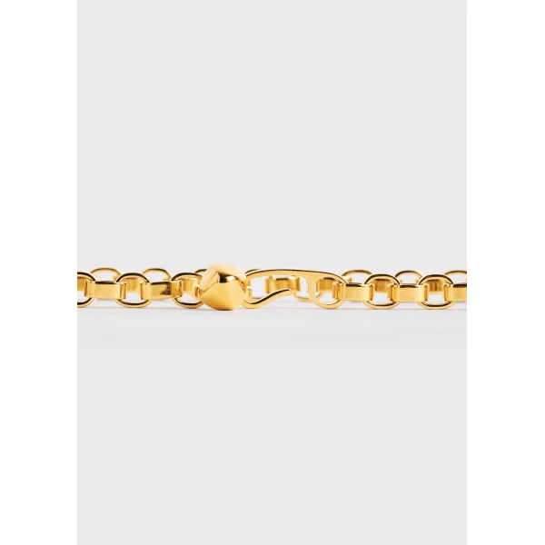 Toteme Pebble belt in Gold, view 4