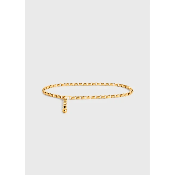Toteme Pebble belt in Gold, view 5