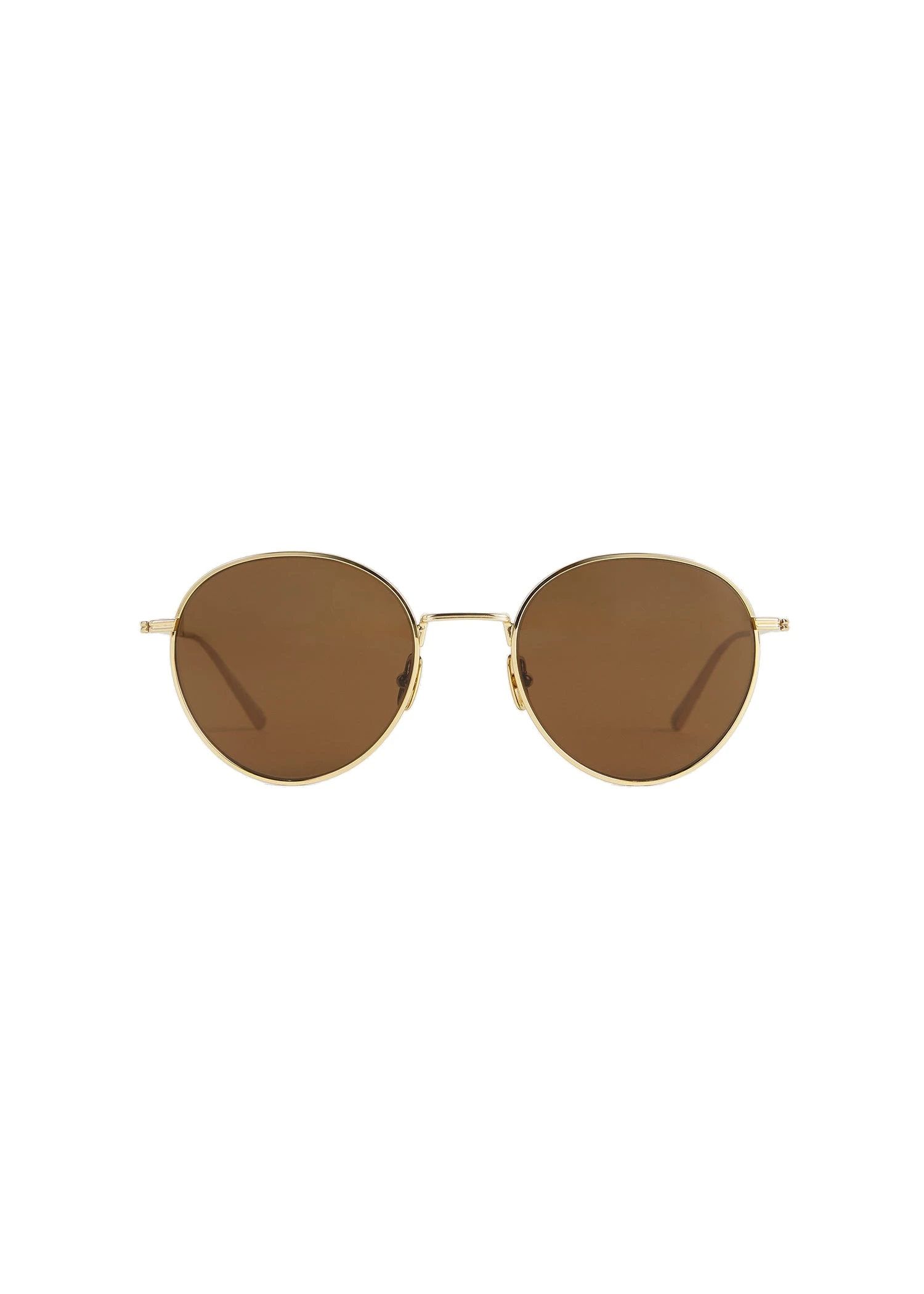 Round sunglasses in Gold