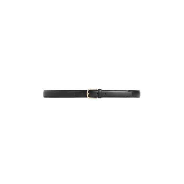 Toteme Slim leather belt in Black