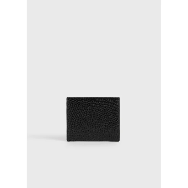 Toteme T-Lock palmellato-patent cardholder in Black, view 6