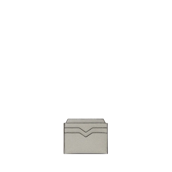Valextra 4CC Card Case in Ash Grey | Cases | Luxury Shoes 