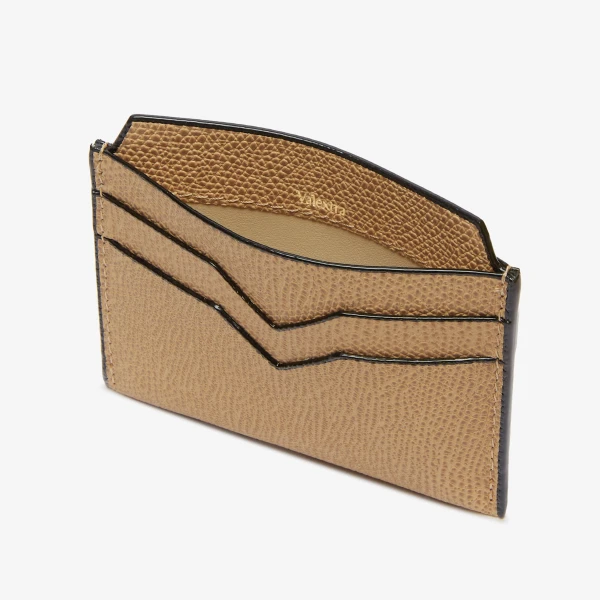 Valextra 4CC Card Case in Cashmere Beige | Wallets & Purses | Luxury Shoes 