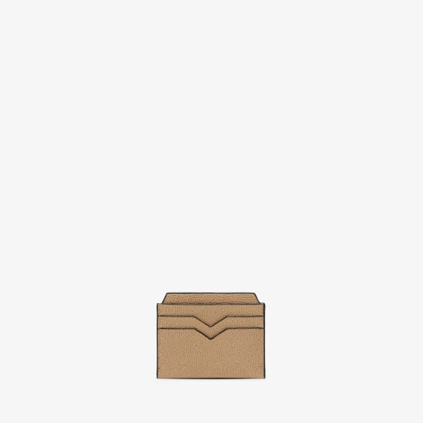Valextra 4CC Card Case in Cashmere Beige | Wallets & Purses | Luxury Shoes 