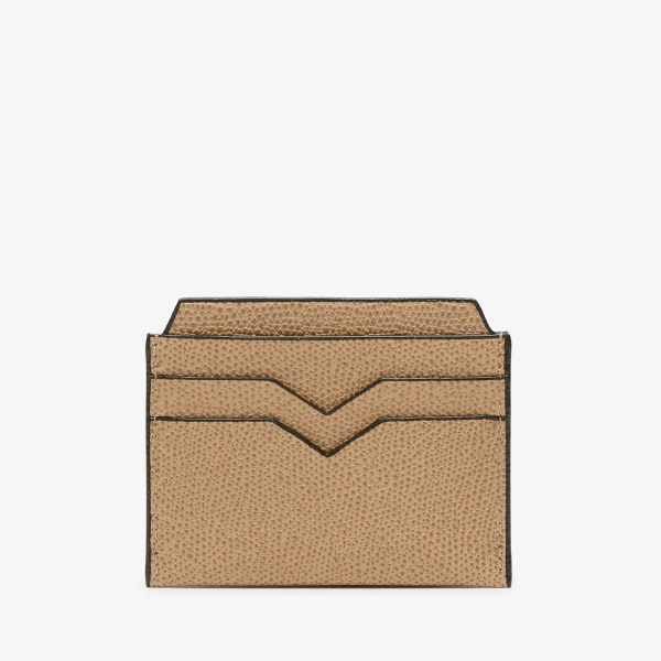Valextra 4CC Card Case in Cashmere Beige | Wallets & Purses | Luxury Shoes 