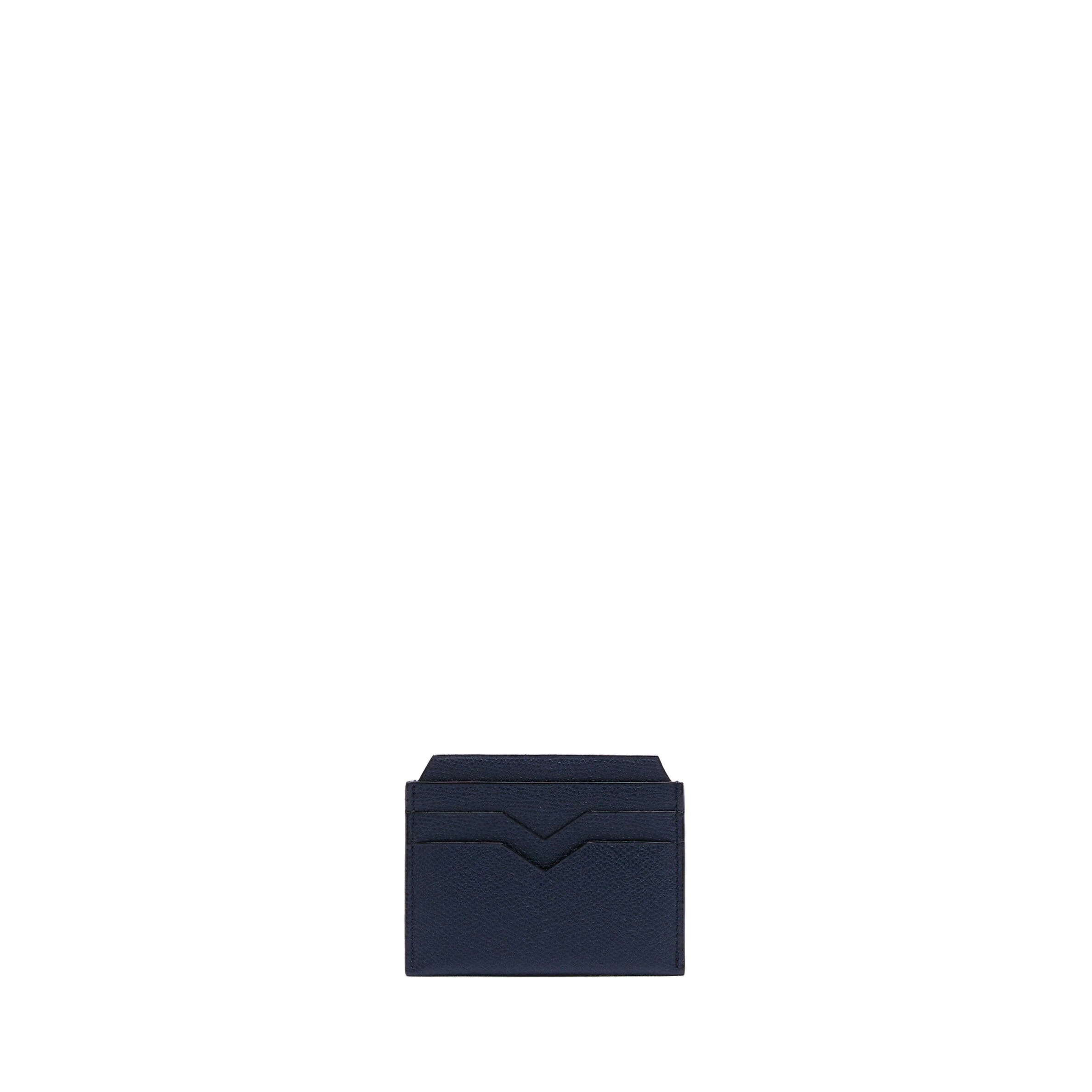 Valextra 4CC Card Case in Dark Blue Valextra 4CC Card Case in Dark Blue | Wallets & Purses | Luxury Shoes
