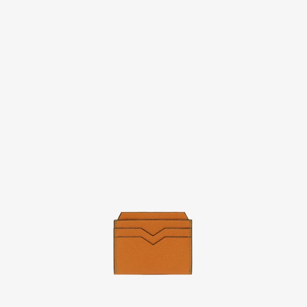 Valextra 4CC Card Case in Havana Brown | Wallets & Purses | Luxury Shoes 