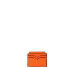 Valextra 4CC Card Case in Lobster Red | Wallets & Purses | Luxury Shoes 