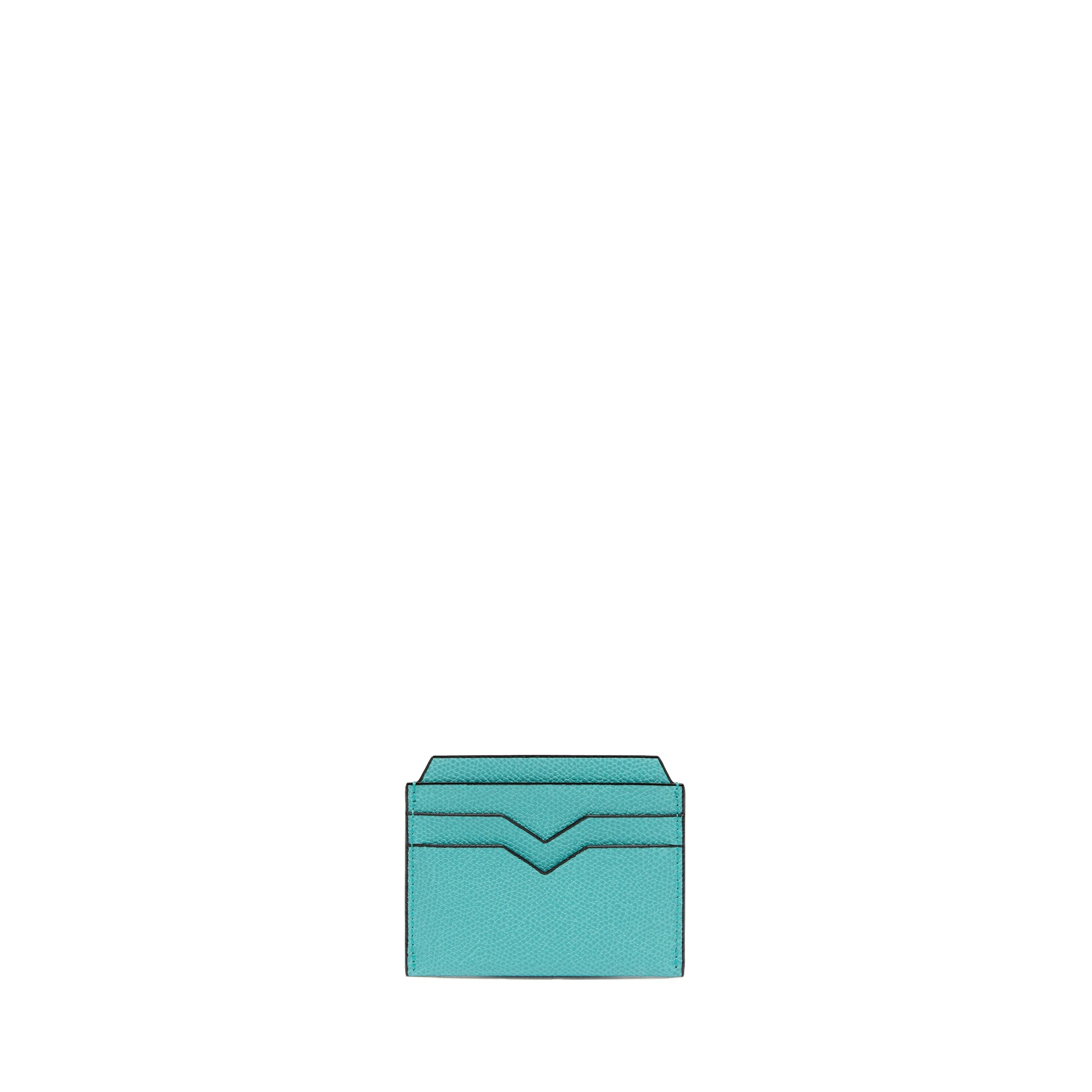 Valextra 4CC Card Case in Ocean Blue Valextra 4CC Card Case in Ocean Blue | Wallets & Purses | Luxury Shoes
