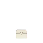 Valextra 4CC Card Case in Pergamena White | Wallets & Purses | Luxury Shoes 