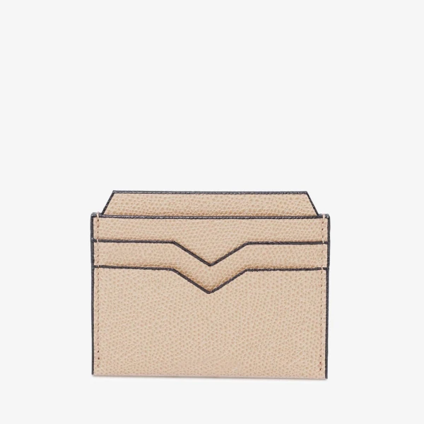 Valextra 4CC Card Case in Powder Pink | Wallets & Purses | Luxury Shoes 