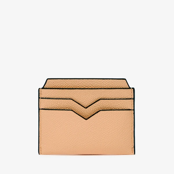Valextra 4CC Card Case in Sunset Orange | Wallets & Purses | Luxury Shoes 