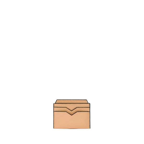 Valextra 4CC Card Case in Sunset Orange | Wallets & Purses | Luxury Shoes 