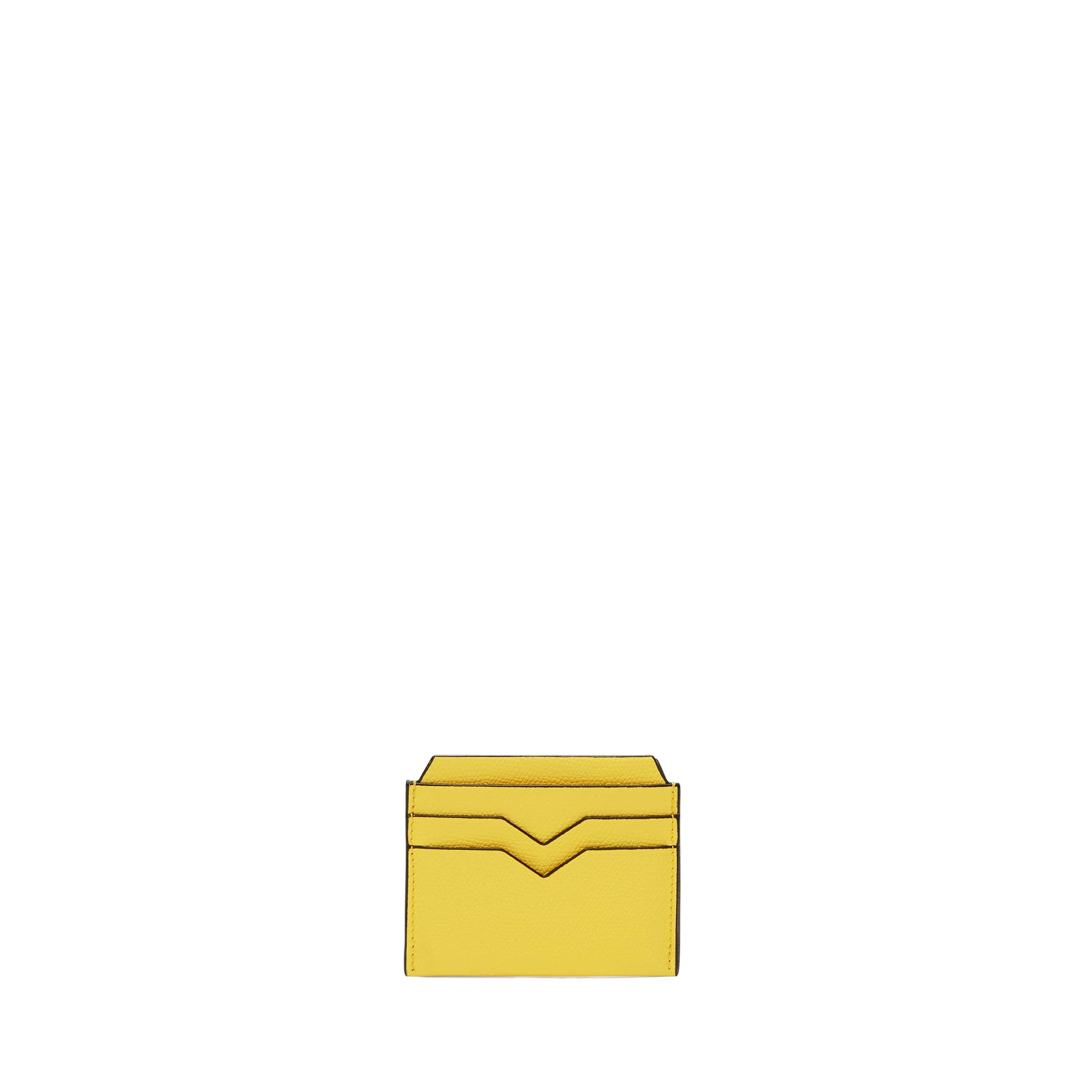 Valextra 4CC Card Case in Yellow Valextra 4CC Card Case in Yellow | Wallets & Purses | Luxury Shoes