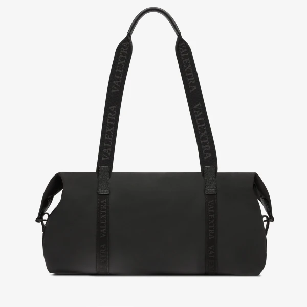 Valextra Assoluto Duffle Bag in Black | Men Bags | Luxury Shoes 